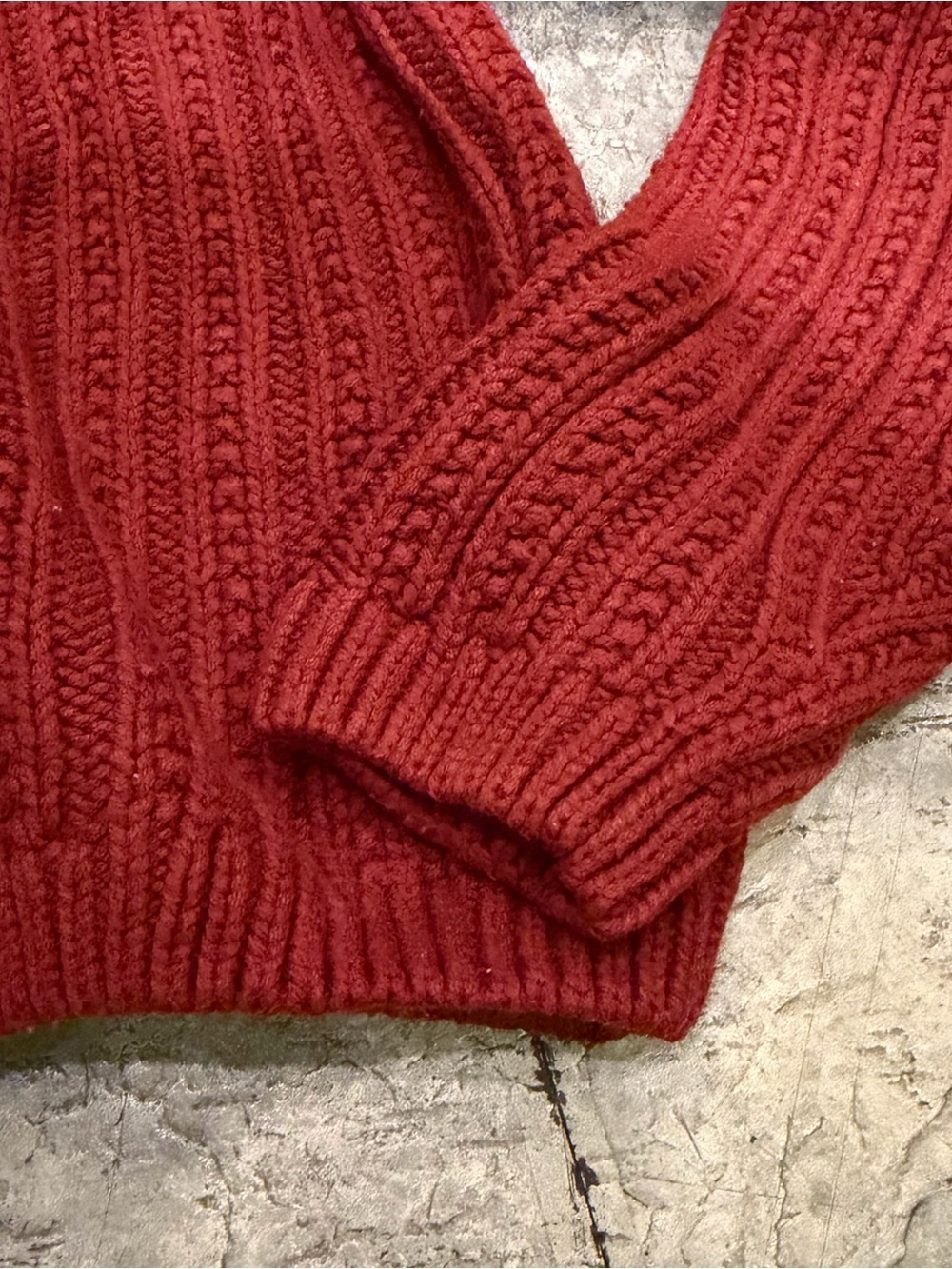 Universal Thread- Brick Color Knitted Sweater - Picture 4 of 7